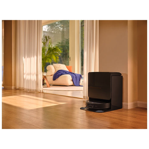 Roborock Black Saros Z70 Robotic Vacuum Cleaner with AI Object Recognition