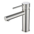 Mondella Resonance 35mm Brushed Nickel Pin Lever Basin Mixer, 7.5L/min 4 Star WELS Grade 304 Stainless Steel