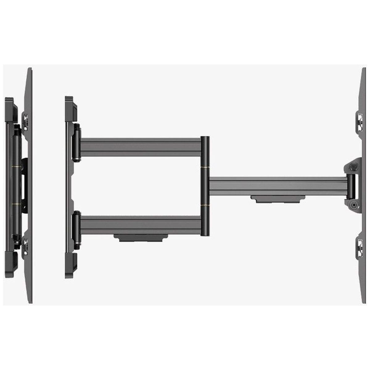 Ezymount Full Motion TV Wall Mount for 43 to 100 Inch TVs - Black - 180 Degree Turn - VLM-6800