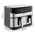 Jamie Oliver By Tefal Dual Drawer Air Fryer EY905J