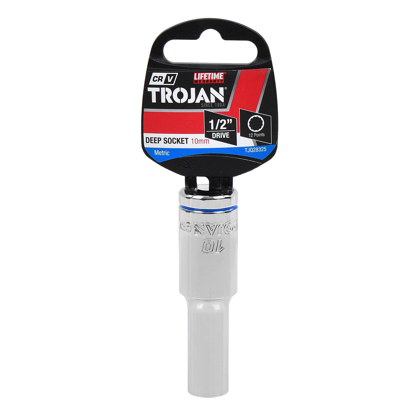 Trojan 10mm Deep Socket 1/2" Drive
