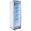 Bromic 372L Upright Display Chiller - Flat Glass Door, Fan-Forced Cooling, Five Shelves - GM0374