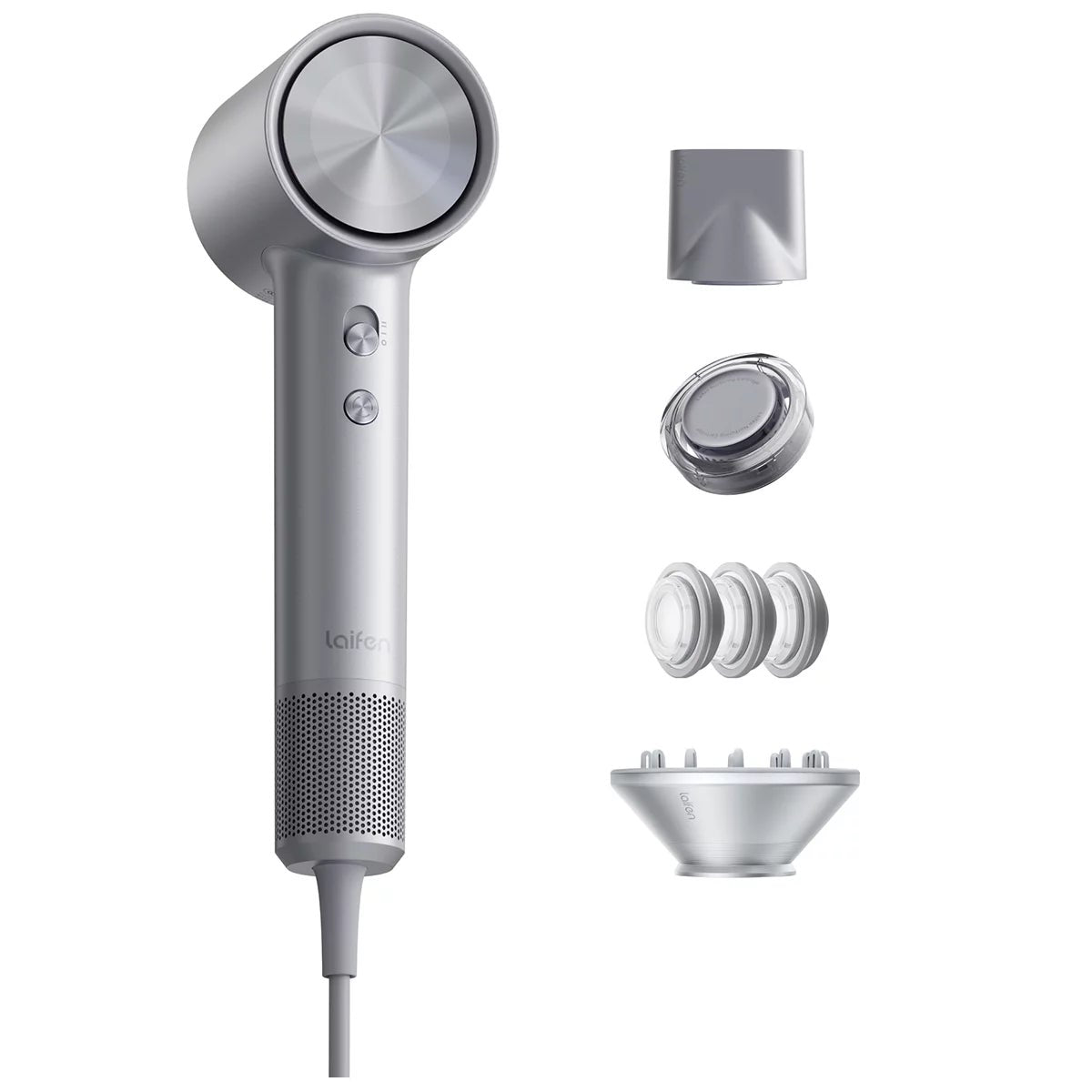 Laifen Swift 4 Silver Fast Drying Hair Dryer with App Controlled Modes — image 5