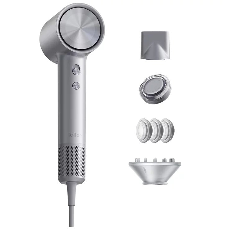Laifen Swift 4 Silver Fast Drying Hair Dryer with App Controlled Modes — image 6