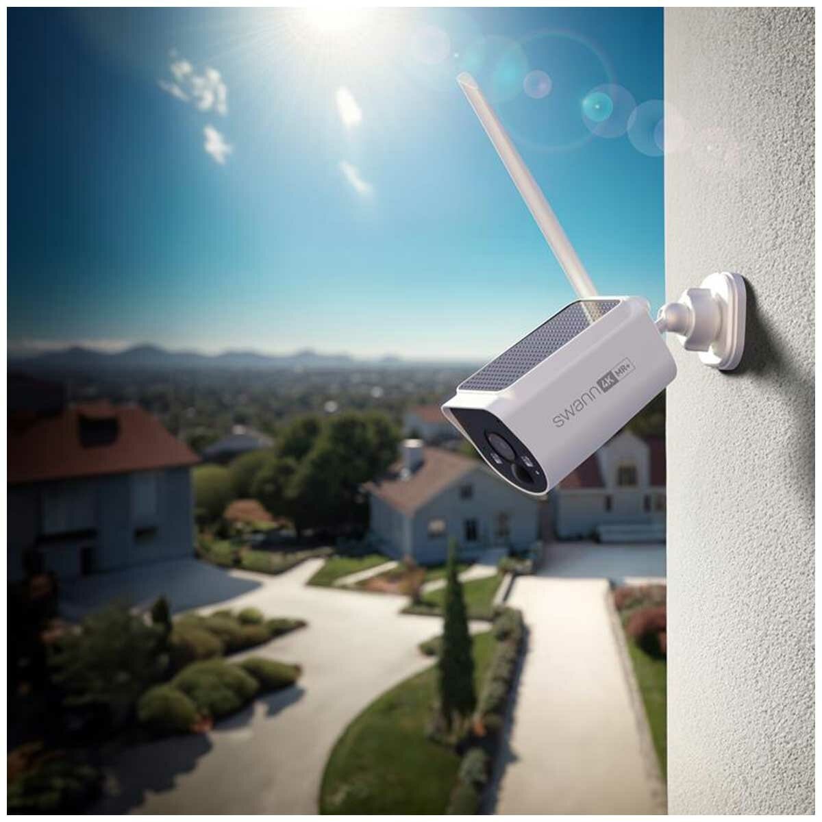Swann MaxRanger 4K Solar 3 Camera Security System SWNVK-MAXV2SD3GM-AU