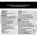 White Knight Strokes & Splashes 100ml White Gloss Water-Based Craft Paint Indoor Outdoor