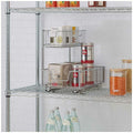 Trinity Sliding Under Sink Storage Rack EcoStorage 2 Tier Pull Out Baskets — image 5