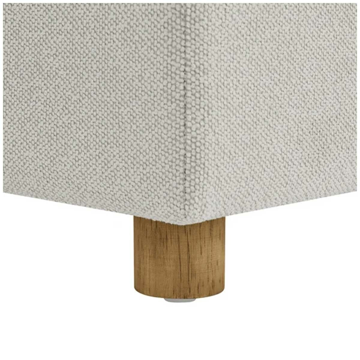 Henredon Sona Reversible Tray Top Ottoman Footstool Dual Storage Fabric — image 3