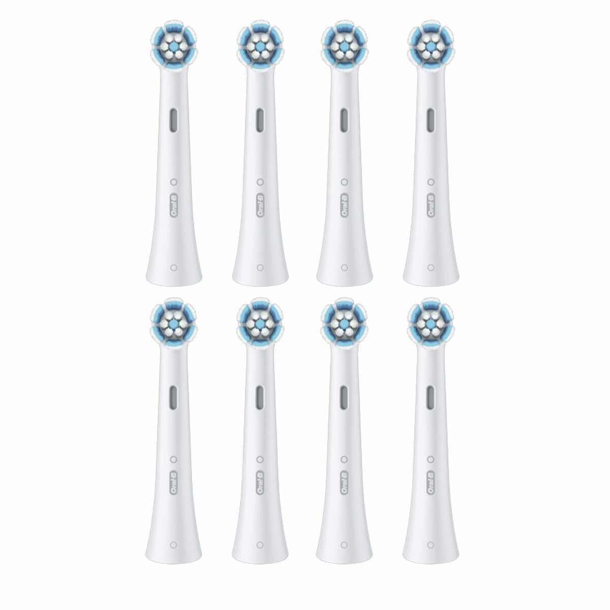 Oral-B iO Gentle Care Replacement Brush Heads White 8 Pack