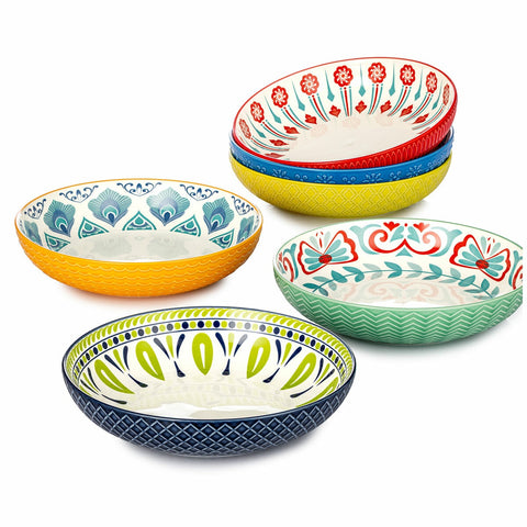 Signature Pasta Bowls 6 Piece Set