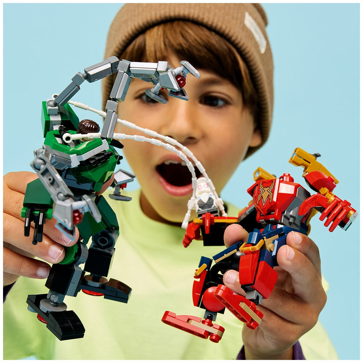 LEGO Marvel Mech Battle: Spider-Man vs. Doc Ock 76338