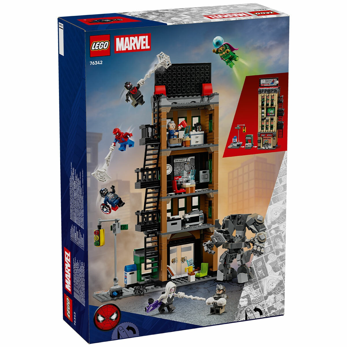 LEGO Marvel Spider-Man vs. Mysterio: The Daily Bugle 76342