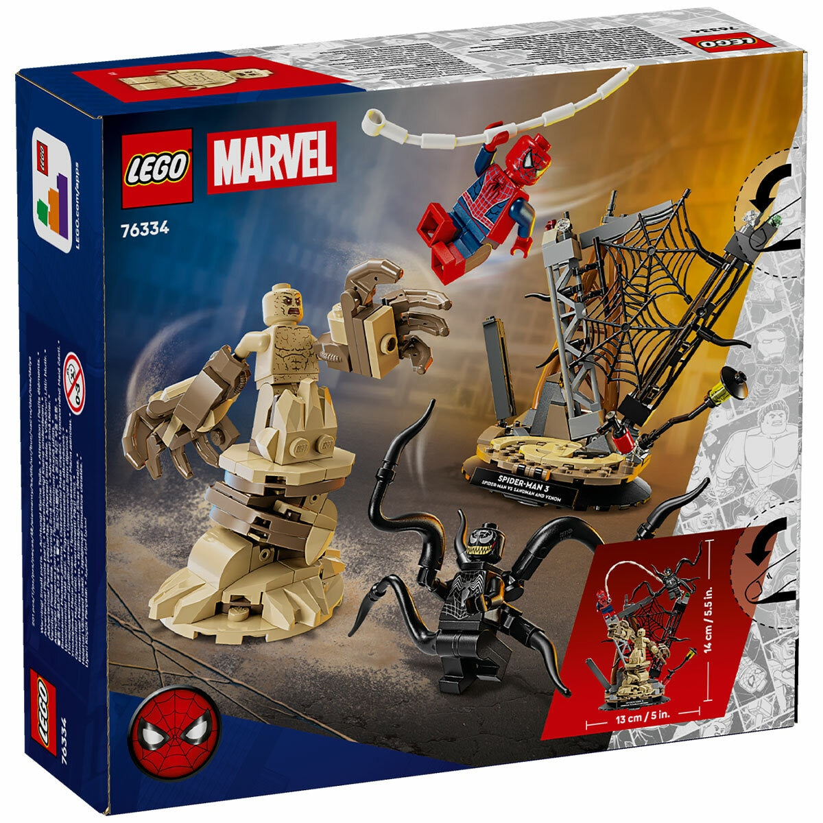 LEGO Marvel Epic Battle: Spider-Man vs. Sandman 76334