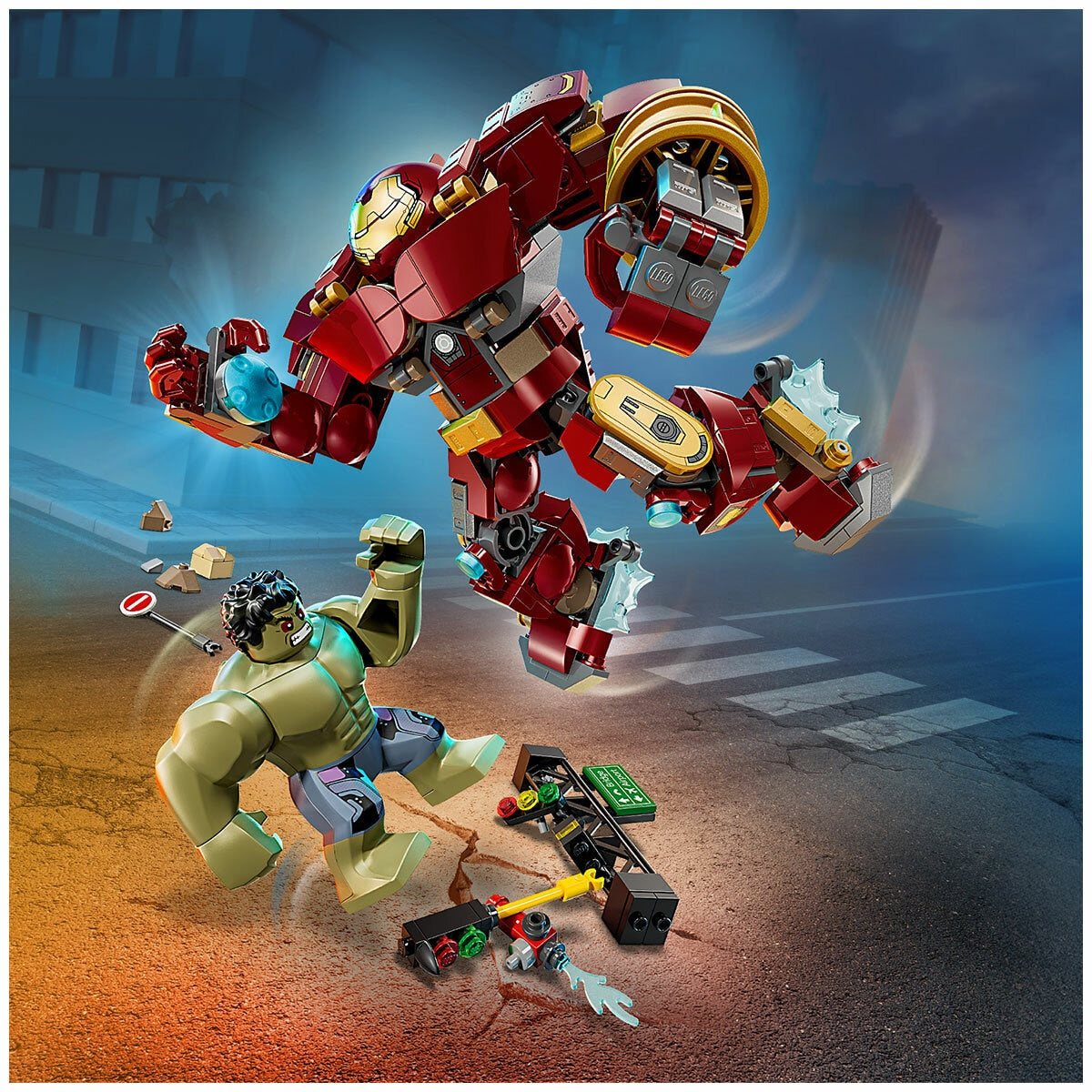 LEGO Marvel Epic Battle: Hulkbuster vs. The Hulk 76343