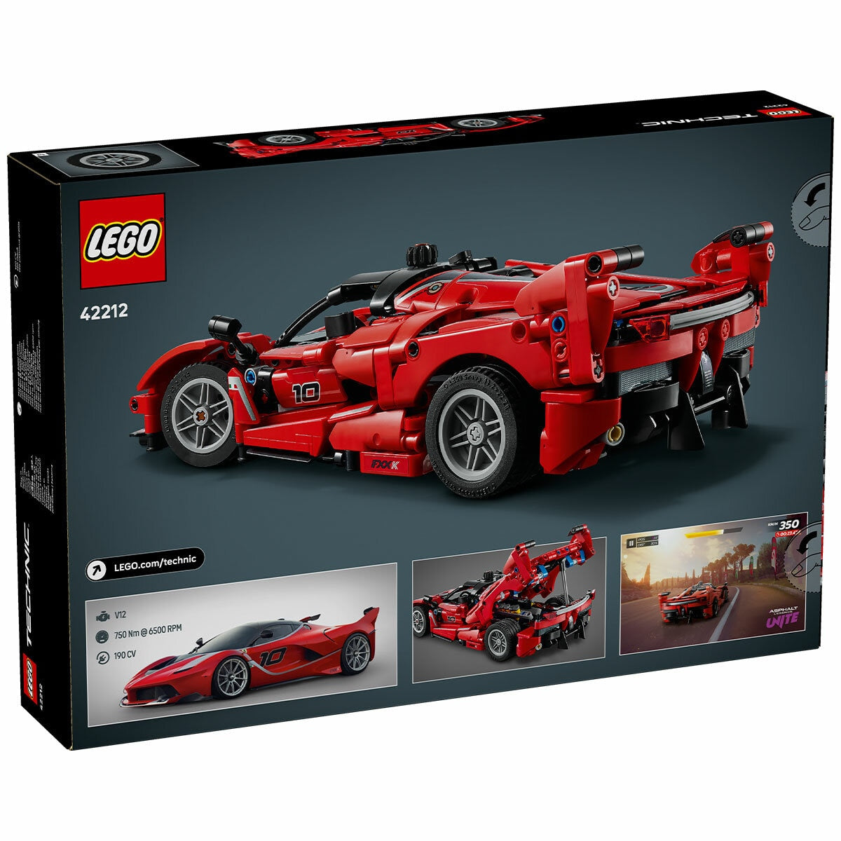 LEGO Technic Ferrari FXX K Model 42212