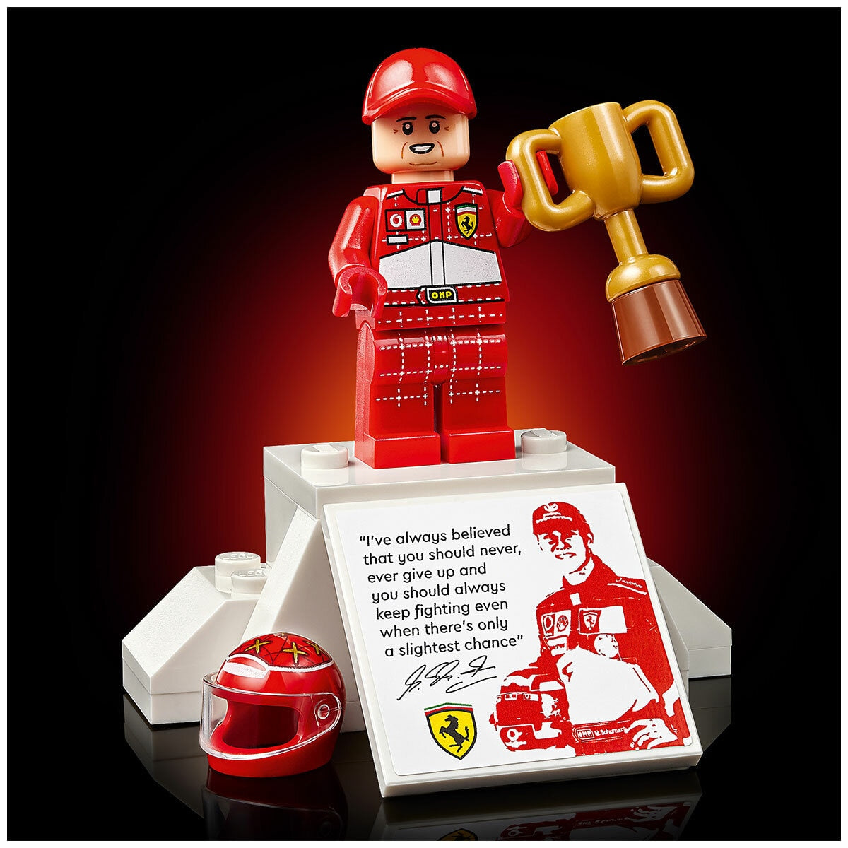 LEGO Icons Ferrari F2004 and Michael Schumacher 11375