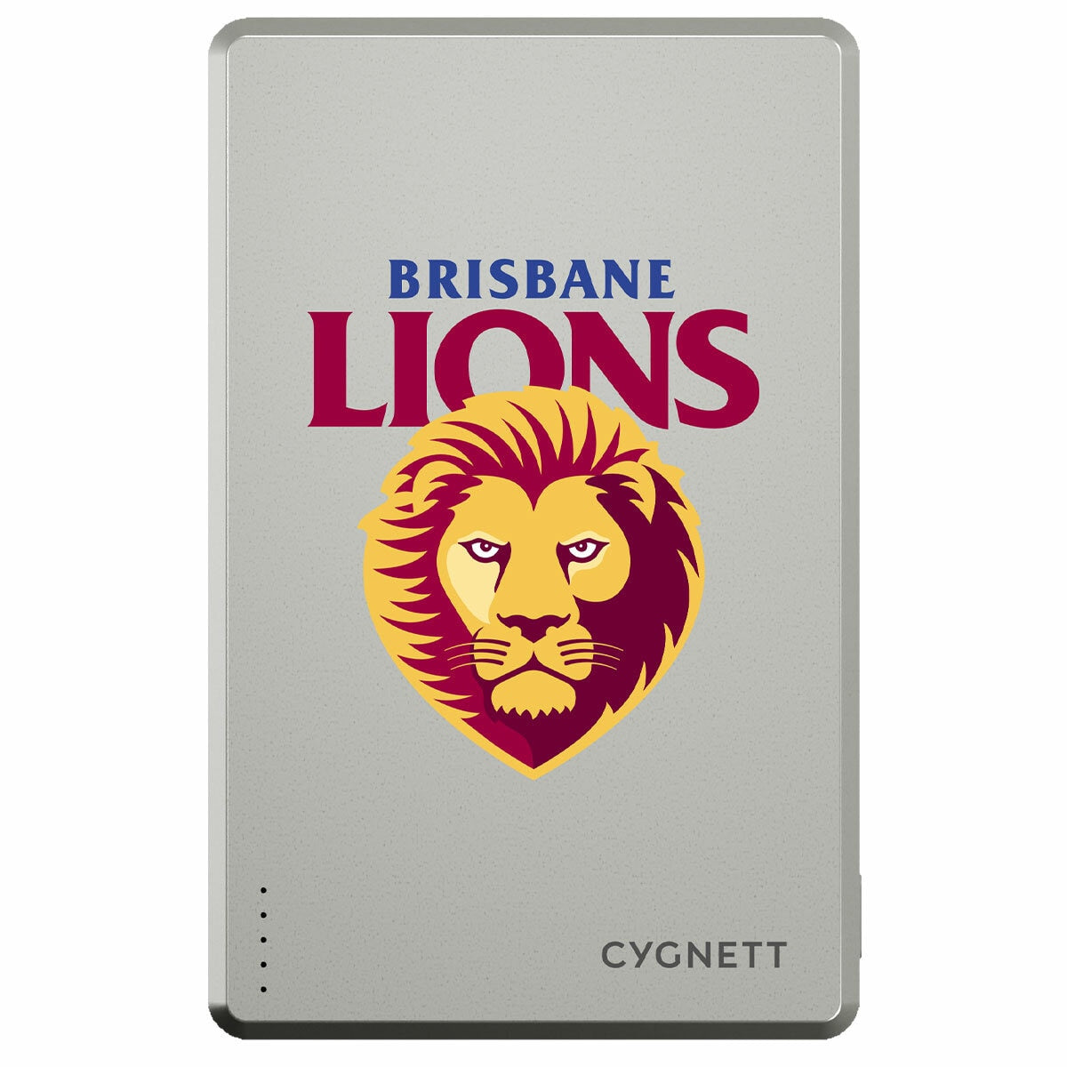Cygnett 5K Slim Mag Power Bank Brisbane Lions CY5360PBCHE
