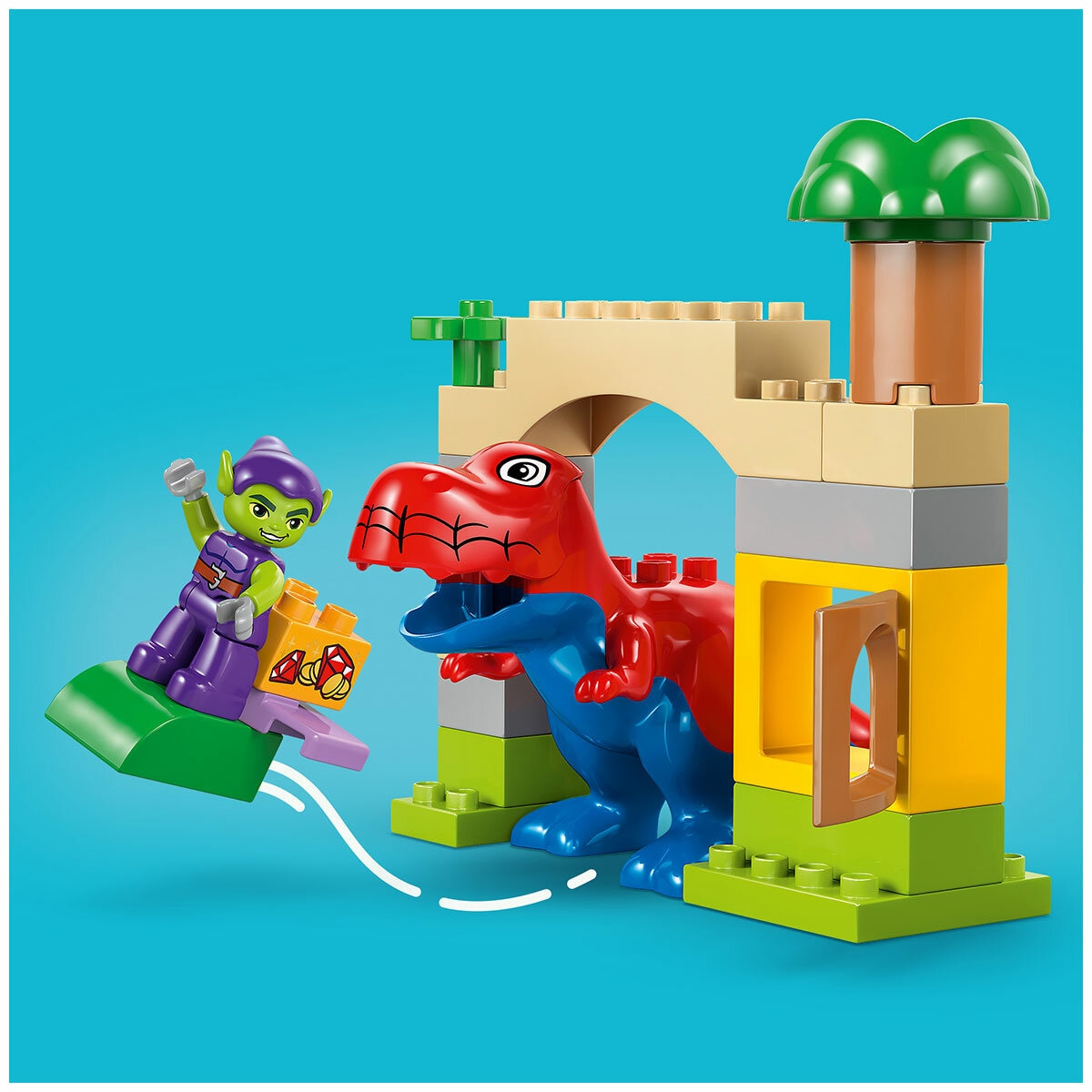 LEGO DUPLO Marvel Dinosaur Spidey-Rex vs. Green Goblin 10463