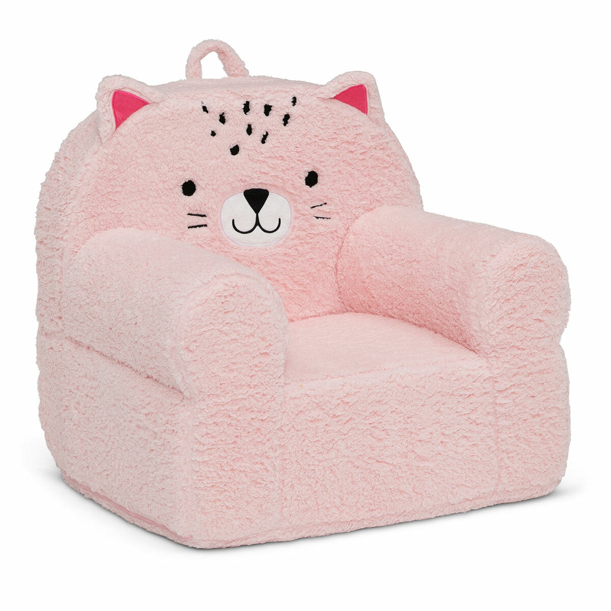Delta Children Cozee Kids' Animal Chair With Plush Blanket Leopard