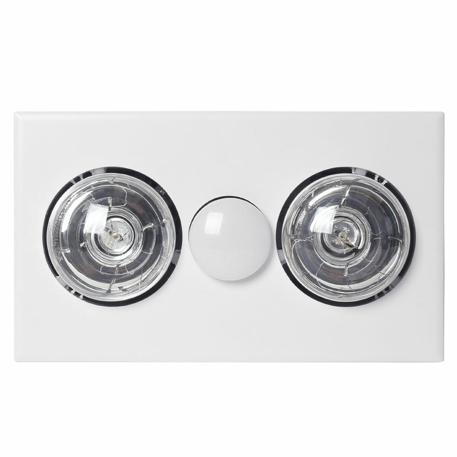 Martec Striker 2 Bathroom Heater and Exhaust Fan With Tricolour LED Light