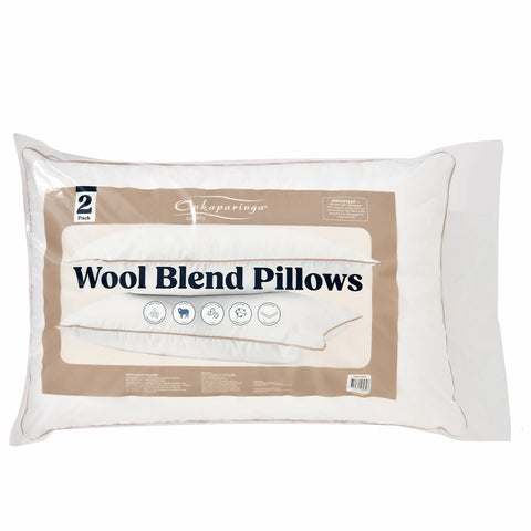 Onkaparinga Wool Blend Pillow 2 Pack