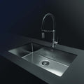 Artinox Radius 18 Single Bowl Sink - AISI 304 Stainless Steel, Top, Under or Flush Mount - ARTRAD1840
