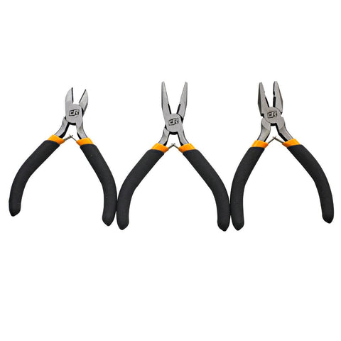 Craftright Mini Pliers Set - 3 Piece - Carbon Steel - Versatile Tools - SuperSaverAU - view 1