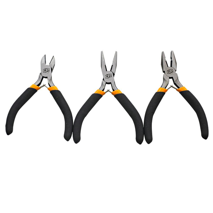 Craftright Mini Pliers Set - 3 Piece - Carbon Steel - Versatile Tools - SuperSaverAU - view 1