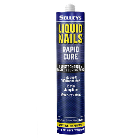 Selleys Liquid Nails Rapid Cure 325g Polyurethane Waterproof Adhesive - SuperSaverAU - view 1