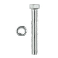 Pinnacle M10 x 100mm Stainless Steel Hex Bolt and Nut 2 Pack