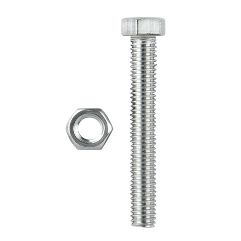 Pinnacle M10 Hex Bolt and Nut 100mm Stainless Steel 2 Pack - SuperSaverAU - view 1