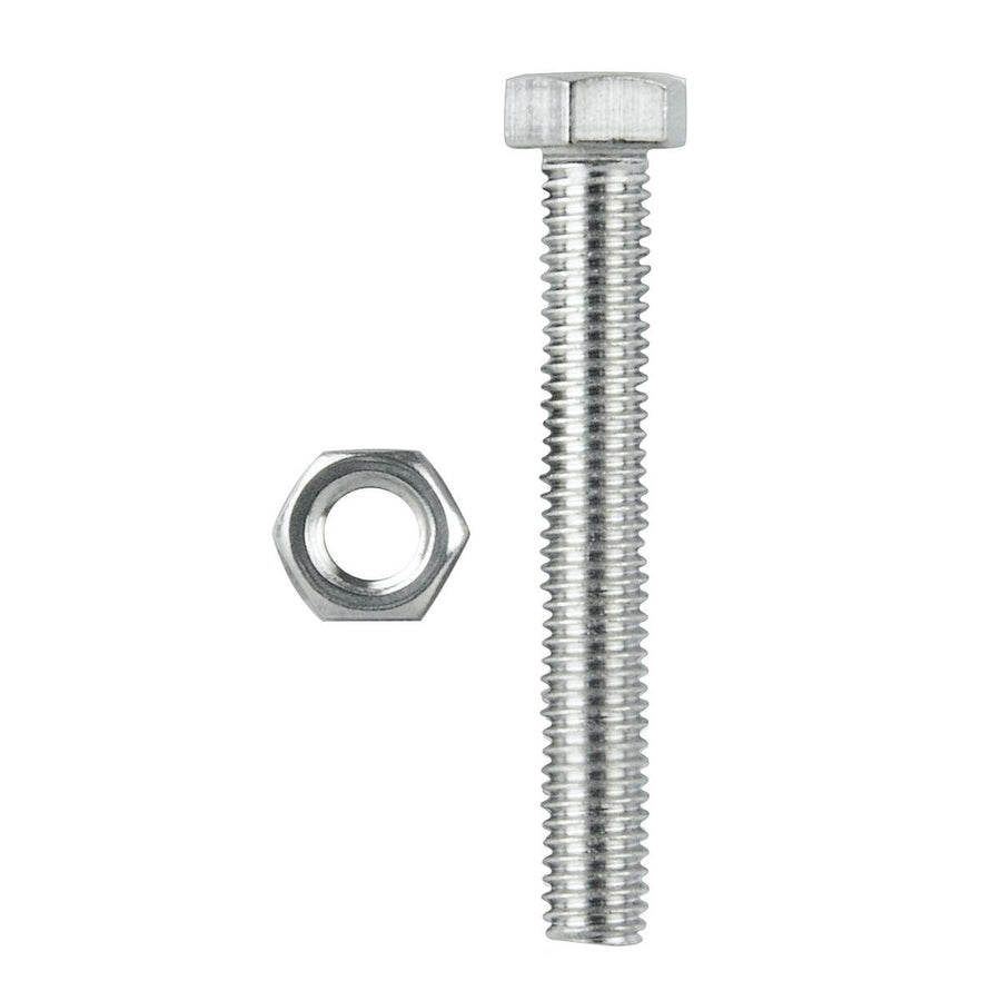 Pinnacle M10 Hex Bolt and Nut 100mm Stainless Steel 2 Pack - SuperSaverAU - view 1