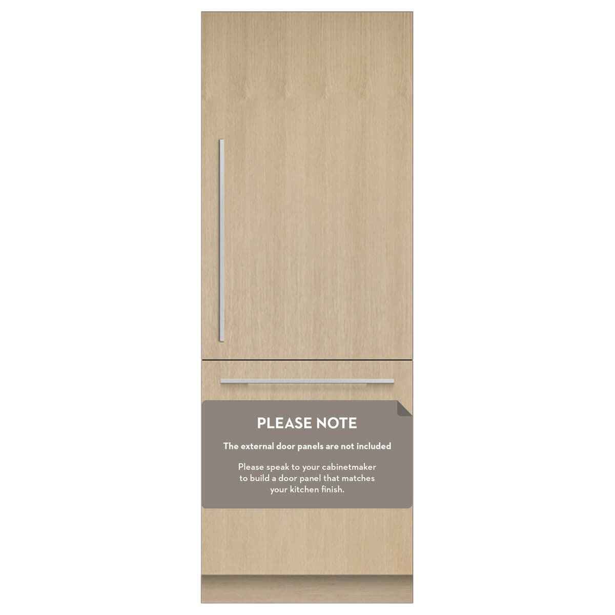Fisher & Paykel Series 11 449L Integrated Fridge Freezer - Right Hinge, Internal Water and Ice - RS7621WRUK1