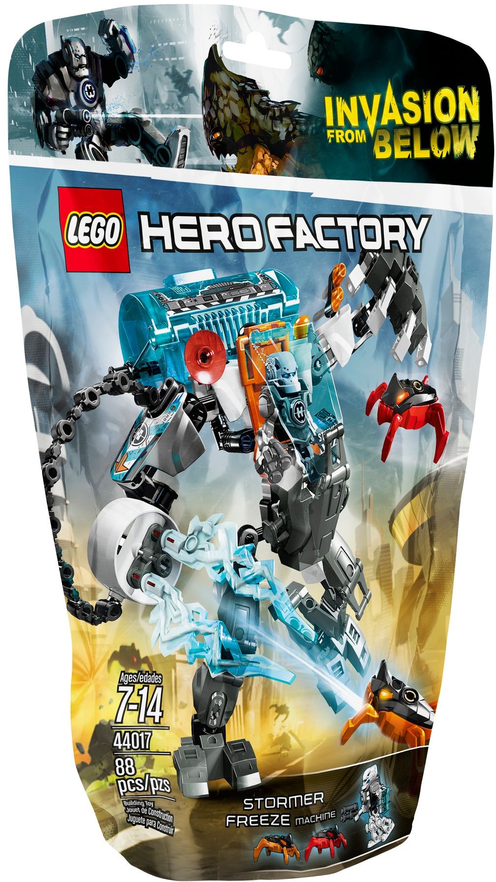 LEGO 44017 STORMER Freeze Machine - Hero Factory Ice Blaster
