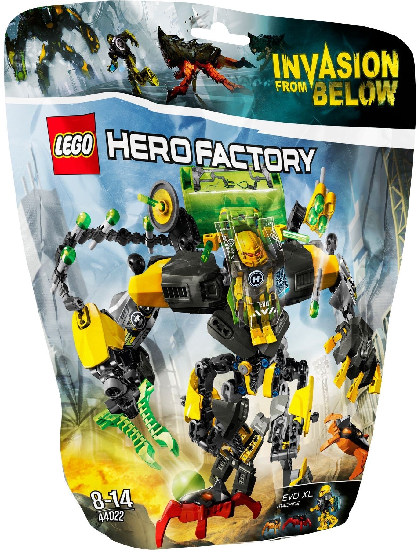 LEGO 44022 EVO XL Machine - Rotating Hero Mech with Flick Missiles - SuperSaverAU - view 1