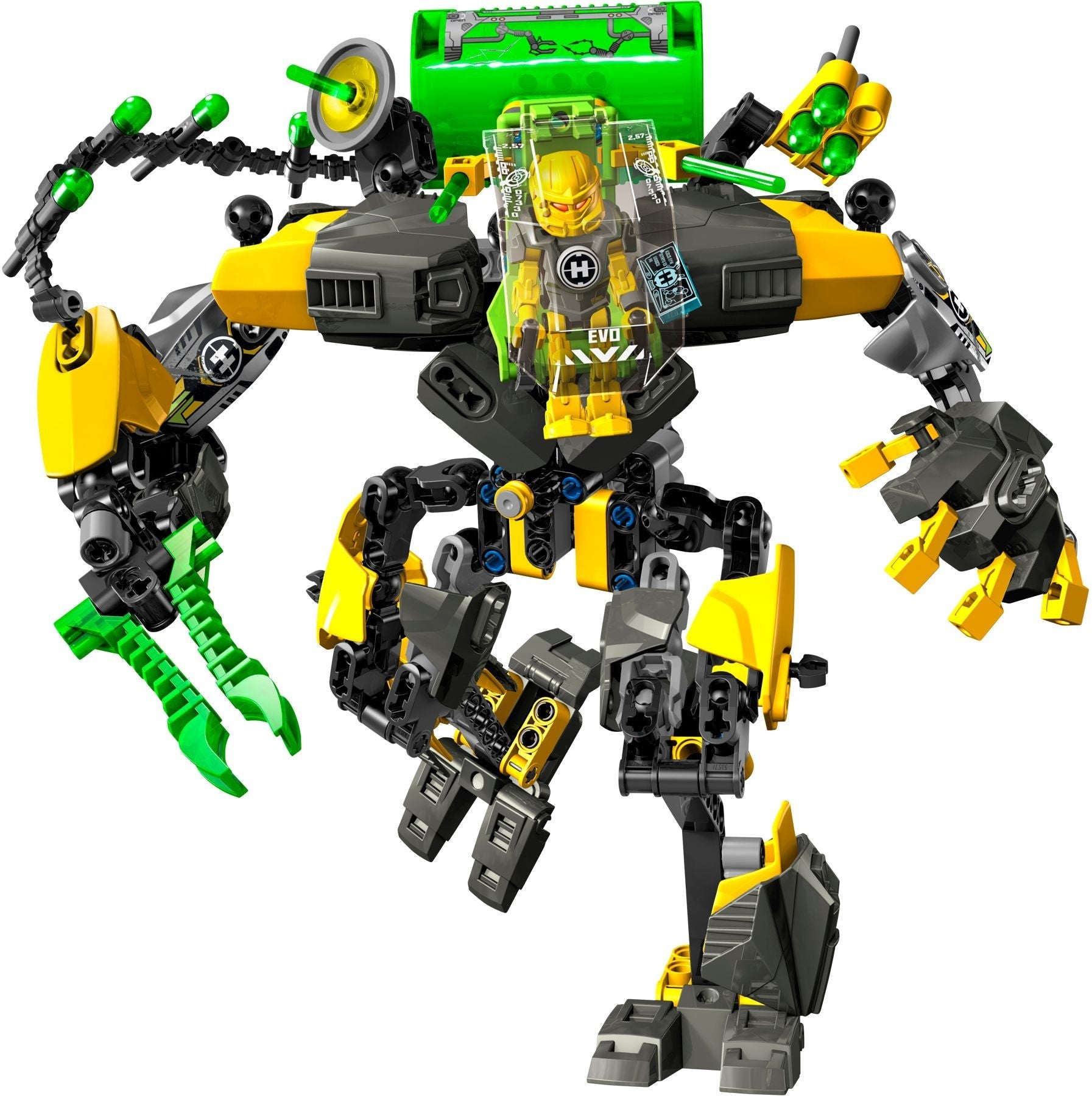 LEGO 44022 EVO XL Machine - Rotating Hero Mech with Flick Missiles - SuperSaverAU - view 2