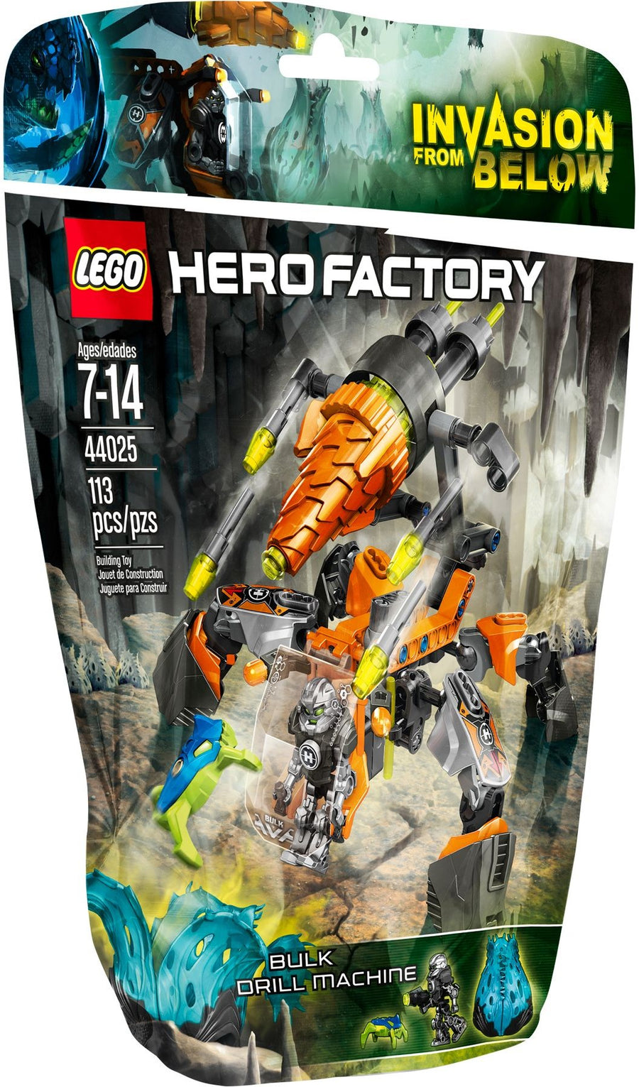 LEGO 44025 BULK Drill Machine - Hero Factory Robot - SuperSaverAU - view 1