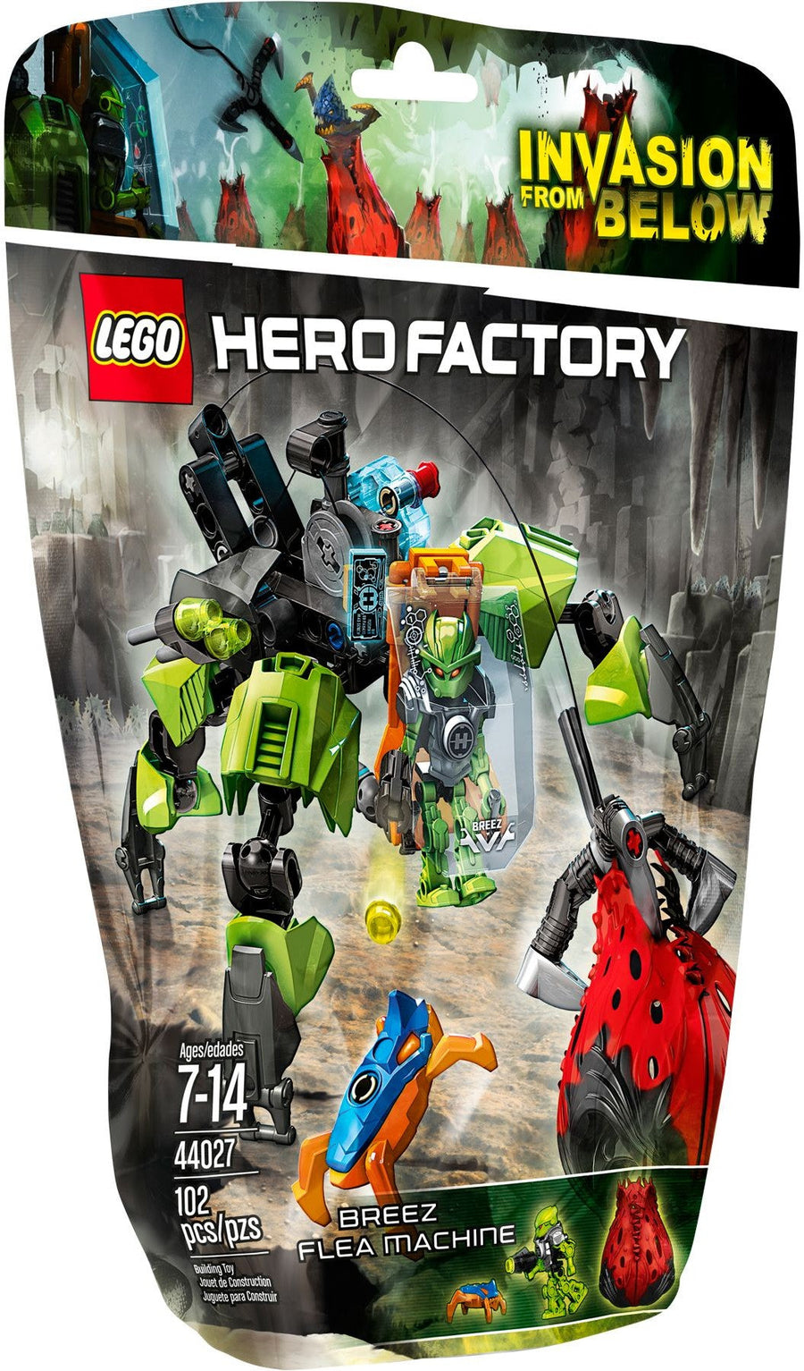 LEGO 44027 Breez Flea Machine - Hero Factory Robot - SuperSaverAU - view 1