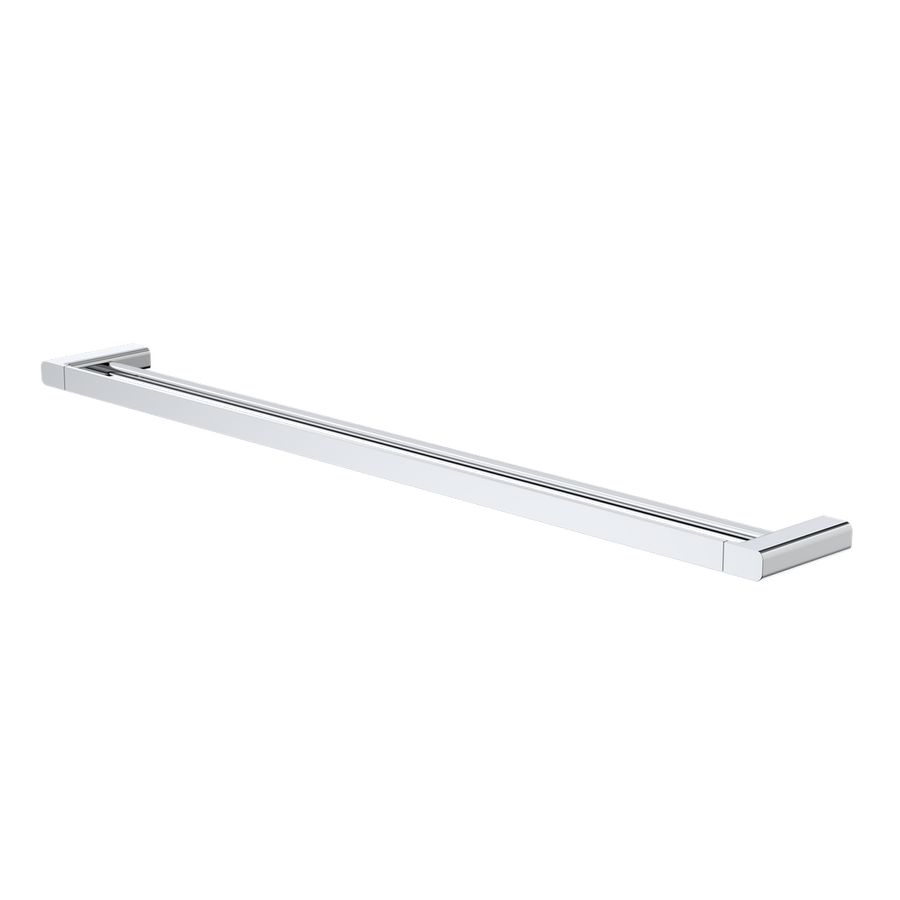 Caroma Chrome Classic Double Towel Rail 930mm - 2 Bar - Luna Collection - SuperSaverAU - view 1