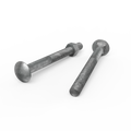 Zenith Hot Dip Galvanised Cup Head Bolts Nuts M12 x 130mm 12 Pack - SuperSaverAU - view 3