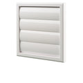 Blauberg 125mm White Square Gravity Grille - ABS Plastic Wall Vent