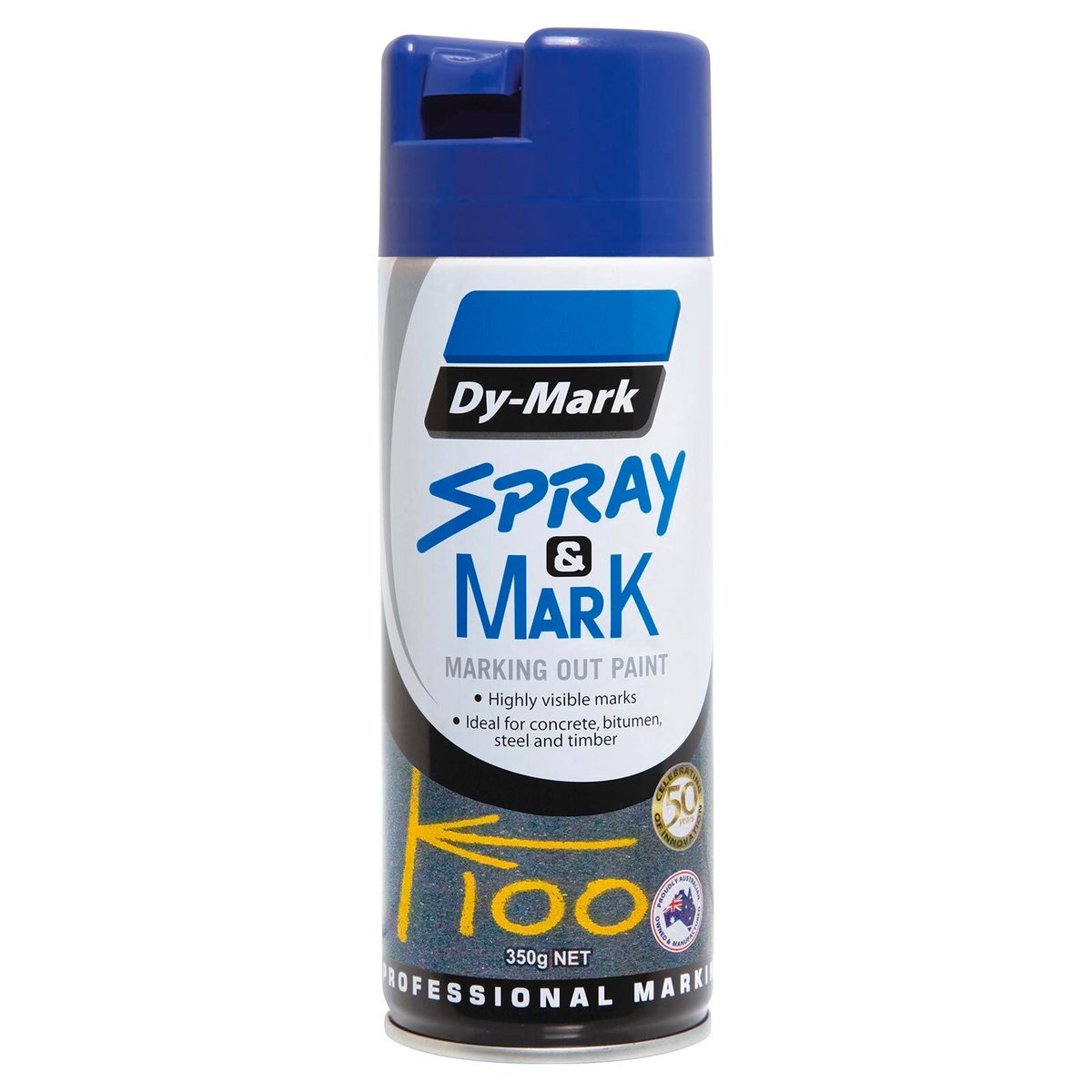 Dy Mark Spray & Mark - 350g - Paint - Toluene-Free - SuperSaverAU - view 2