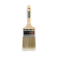 Pro Renovator Wall Paint Brush 75mm Synthetic Filament Raw Timber Handle