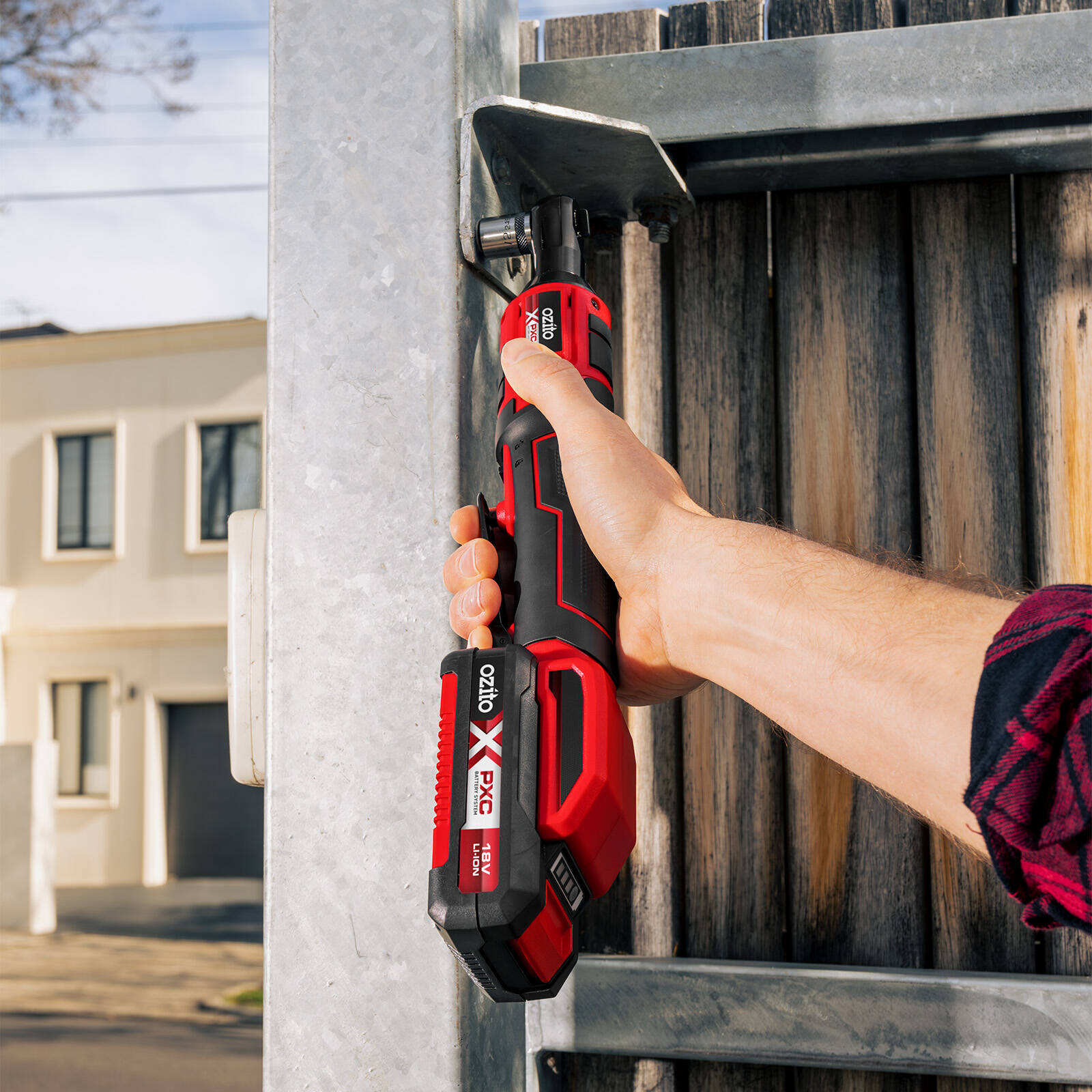 Ozito PXC 18V Cordless Ratchet Wrench - Skin Only PXRWS-038