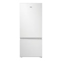 Haier 433L Bottom Mount Fridge - White, 5.5 Star Energy, Fingerprint Resistant Finish - HRF420BW