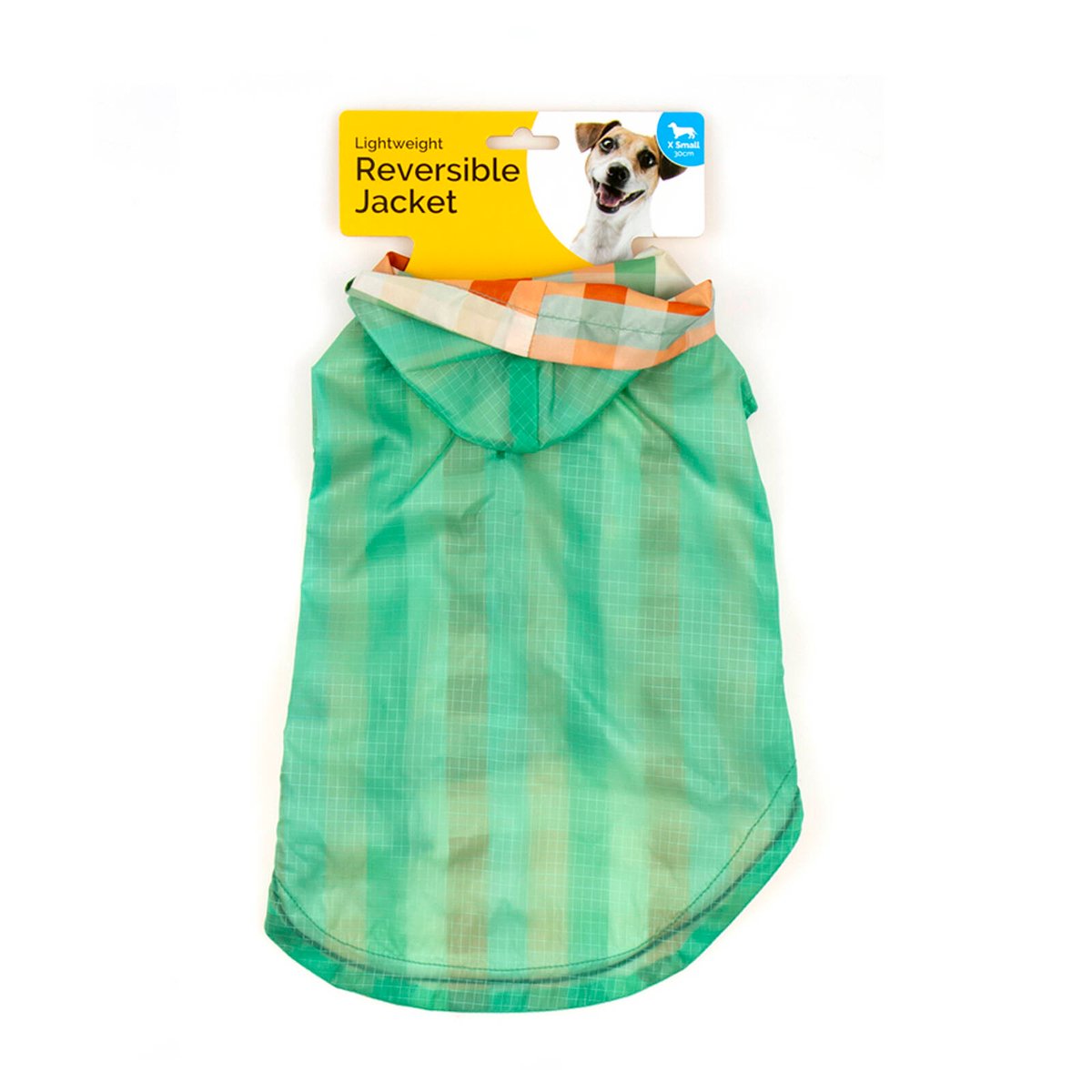 Dats Extra Small Dog Lightweight Reversible Jacket 30cm - Versatile Style - SuperSaverAU - view 1