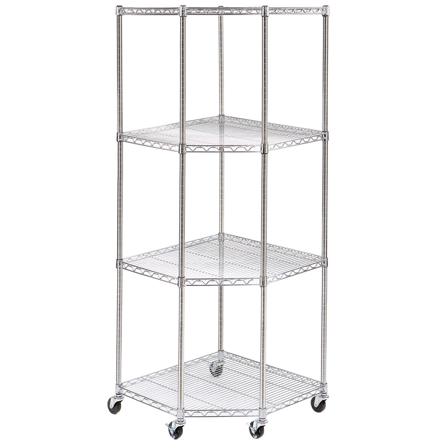 Seville Classics 4 Tier Corner Shelf - SuperSaverAU - view 1
