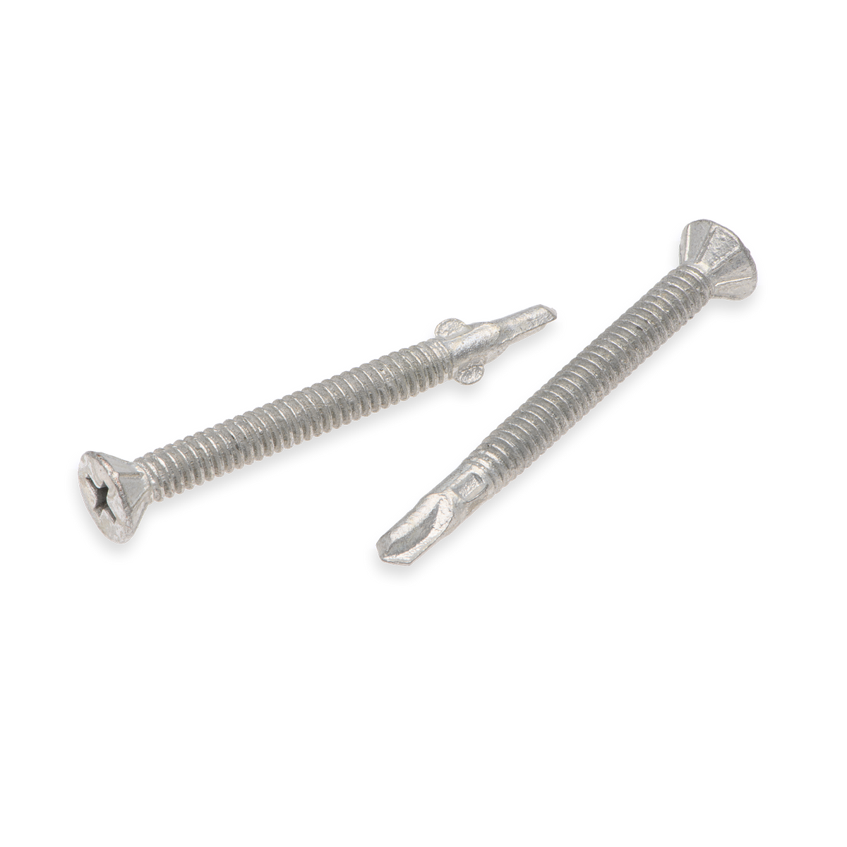 Buildex 10g x 50mm Sheet Metal Screws - Countersunk Rib Head - 50 Pack - Corrosion Resistant - Wing TEKS® Tip - SuperSaverAU - view 5