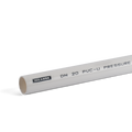 Holman 25mm x 1m Class 12 Pressure PVC Pipe, White Water Transfer Pipe