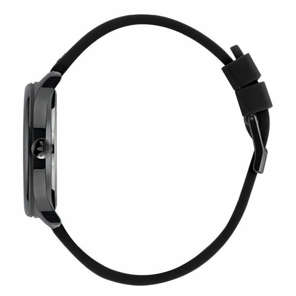 Adidas Originals Code One Silicone Strap Wristwatch Ceramic Case Black Dial AOSY23031 — image 2
